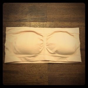 Nude strapless bra/ bandeau