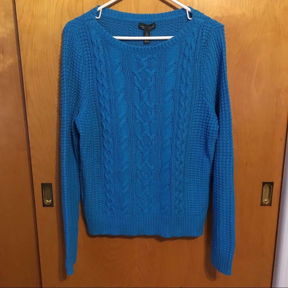 Ralph Lauren Blue Knit Sweater