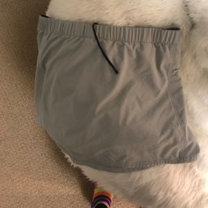 Patagonia Grey Tennis Skirt