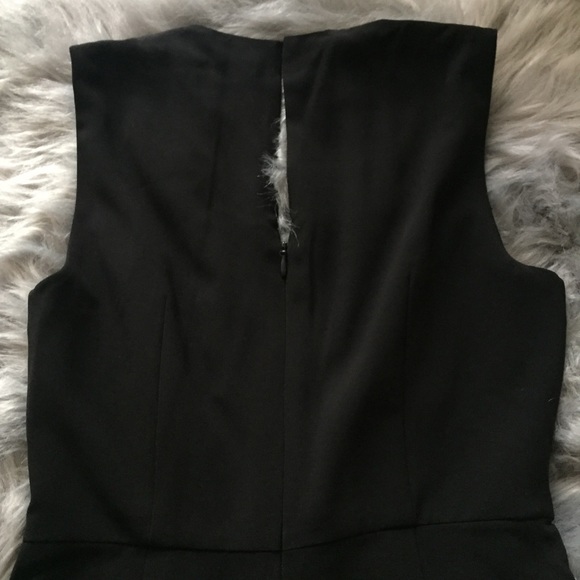 HALSTON HERITAGE Knotted Front Jumpsuit Sz 0 - Picture 8 of 10