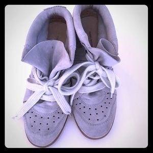 Isabel Marant "BOBBY" Sneakers in Pale Blue