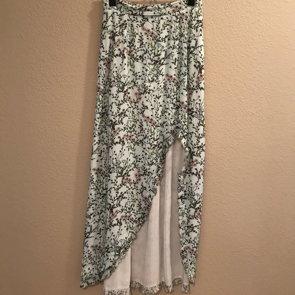 Floral Maxi Skirt