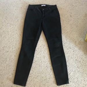 Ann Taylor Loft size 8/29, black Jean