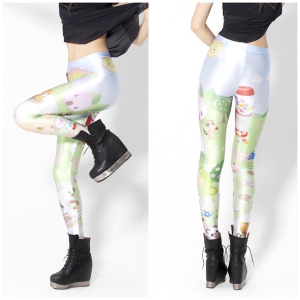 Tokyo Massacre Black Milk Leggings - L