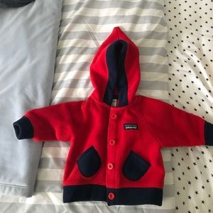 Infant 3 month Patagonia fleece jacket