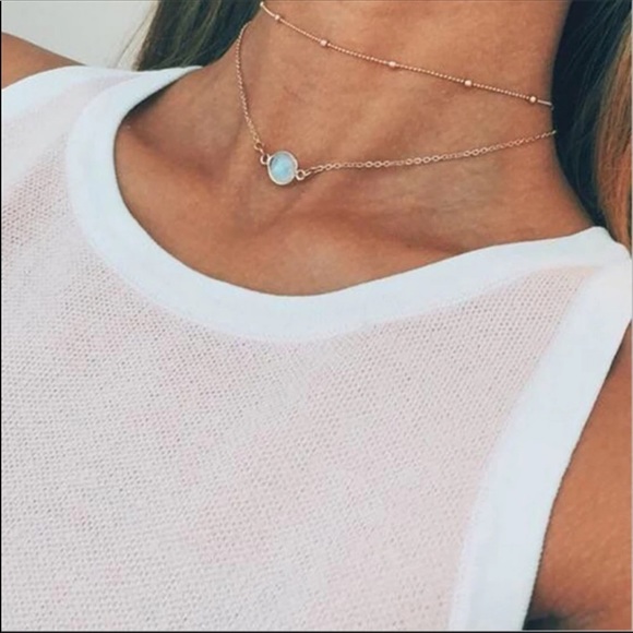 Jewelry - Last one! Gem necklace