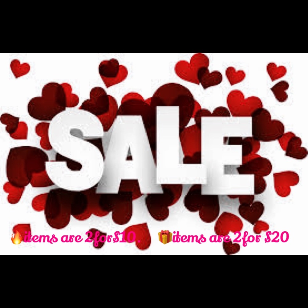 🔥two for $10 or 🎁two for $20, 🎀two for $30