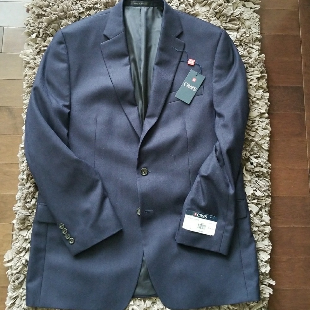 Men's Chaps Navy Blue Blazer