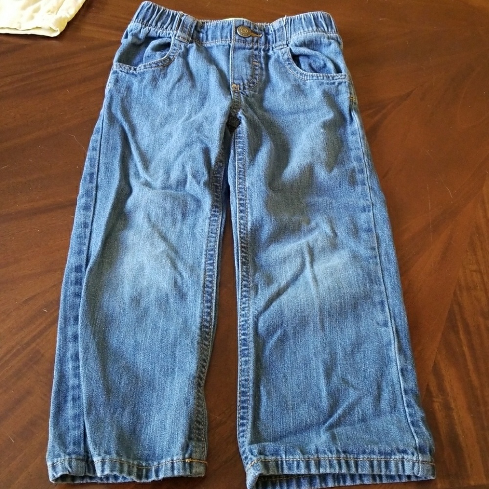 *SOLD*Pull-on lightweight denim for easy dressing