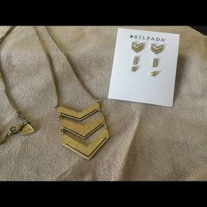 Silpada Chevron Necklace.