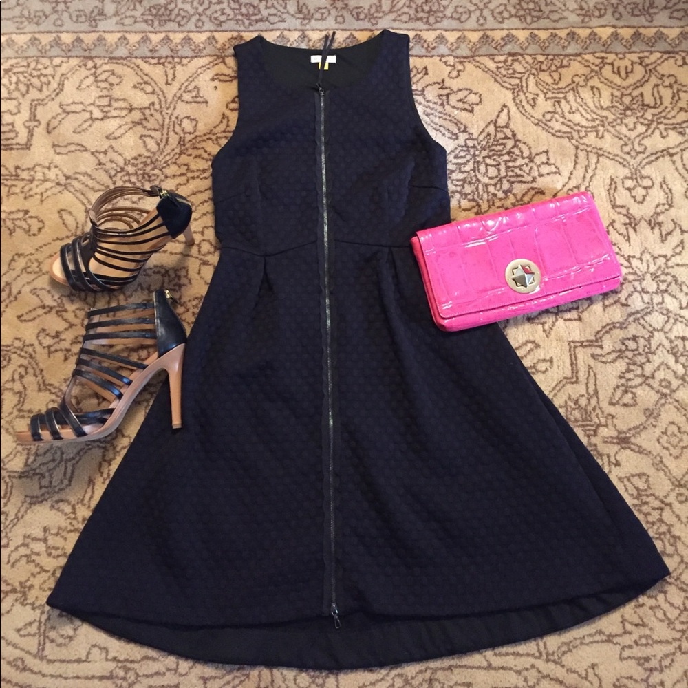 NWOT Anthropologie zip front dress