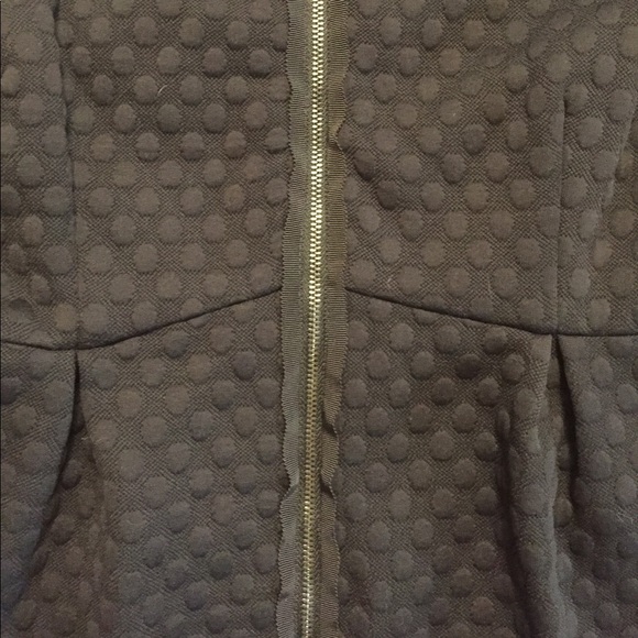 NWOT Anthropologie zip front dress - Picture 4 of 6