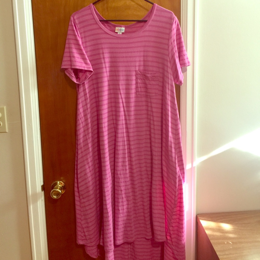 Lularoe Large Pink Carly