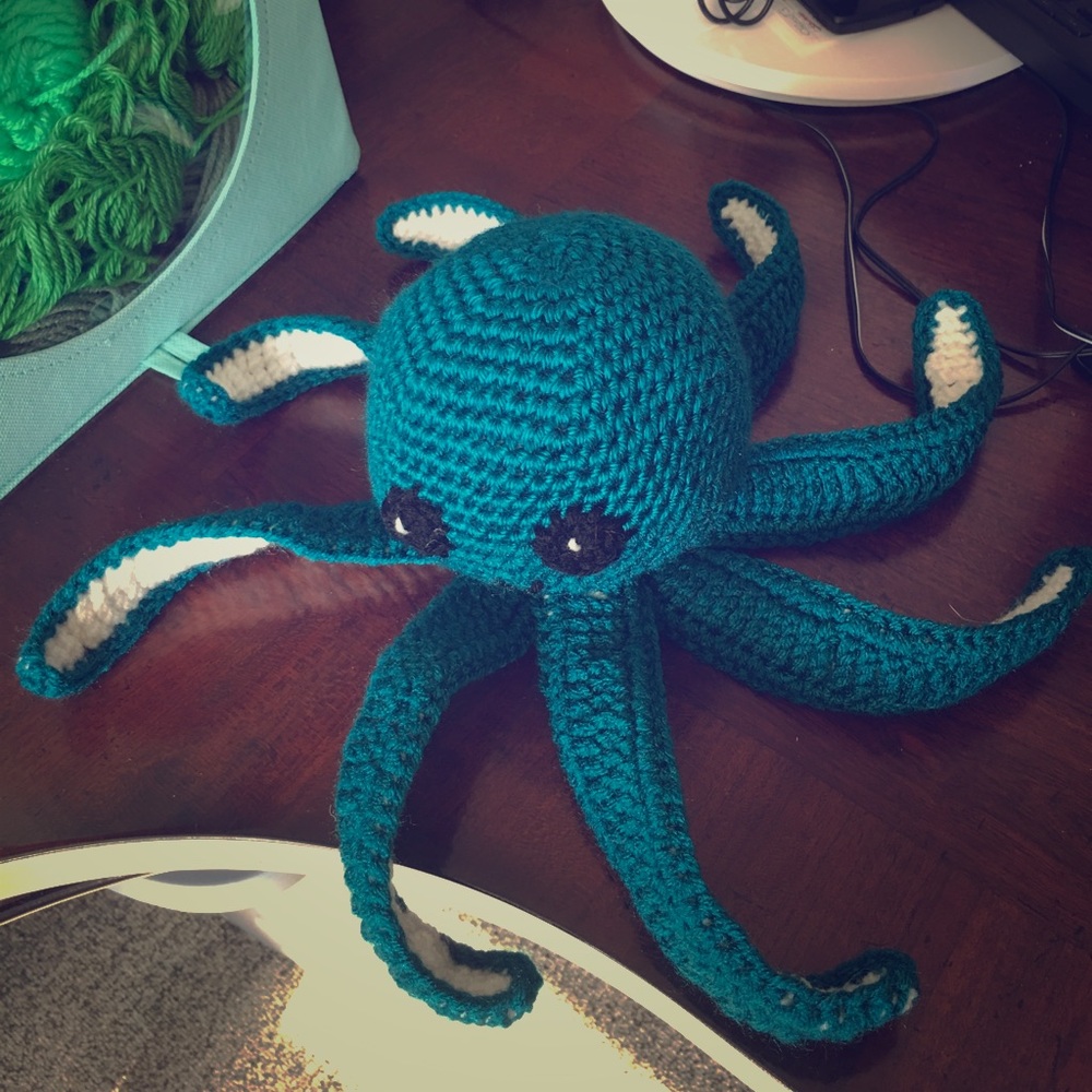 Homemade toy, the pattern is by thefriendlyredfox