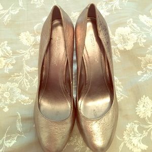 BCBGeneration silver heels
