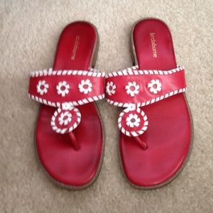 Liz Claiborne ladies sandals size 7