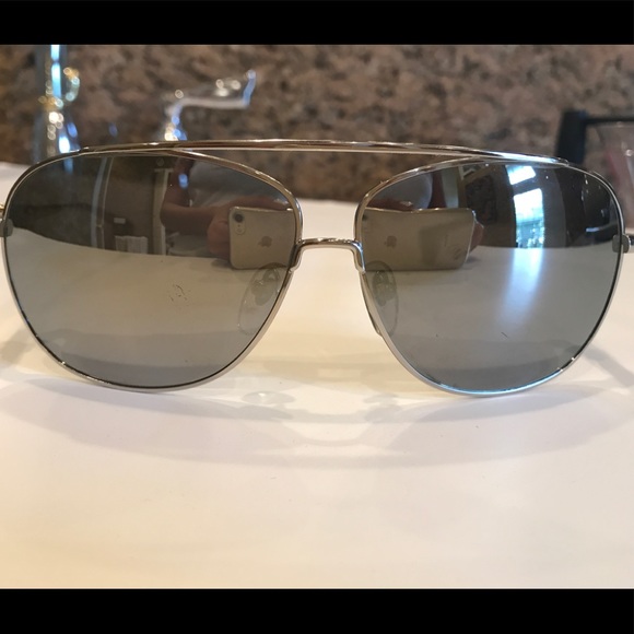Chrome Hearts sunglasses with real gold accents. main image 6