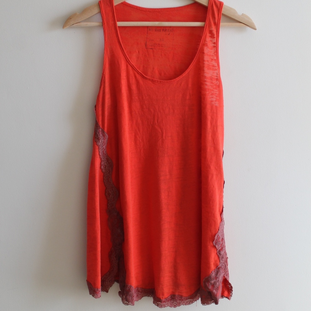 Free People Lace Tank