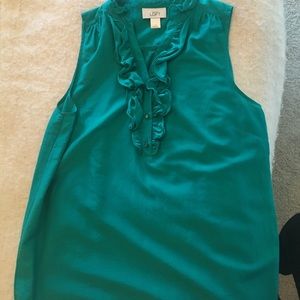 Aqua/teal medium Loft blouse