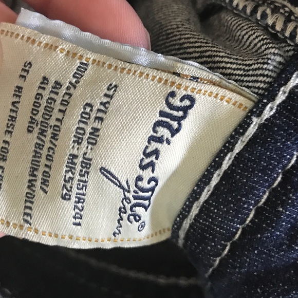 Miss Me High Waist destroyed boyfriend ankle jeans - Picture 5 of 6