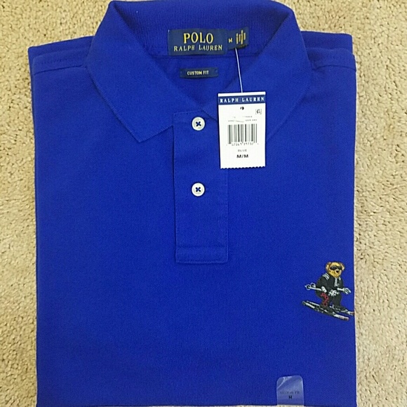 Polo Ralph Lauren custom fit Polo Bear Polo - Picture 2 of 3