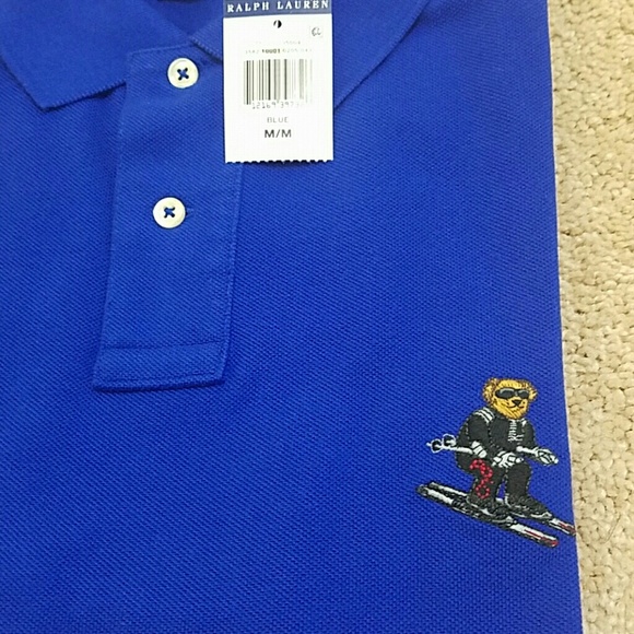 Polo Ralph Lauren custom fit Polo Bear Polo - Picture 3 of 3