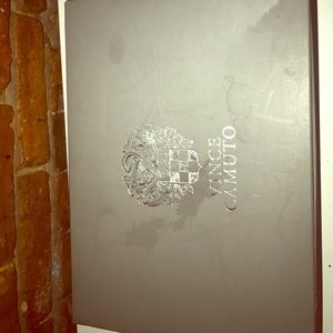 Vince Camuto Women's Lorim Leather Peeptoe Pump