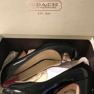 Coach size 6.5 heels