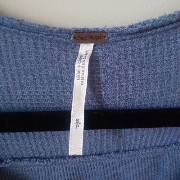 Free People Benedict Canyon Henley Button Thermal - Picture 6 of 6