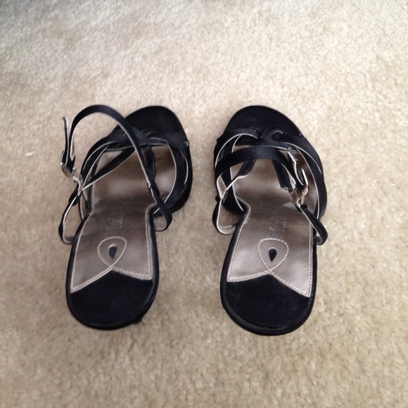 Mudd satin dress sandals size 7.5 - Picture 4 of 5