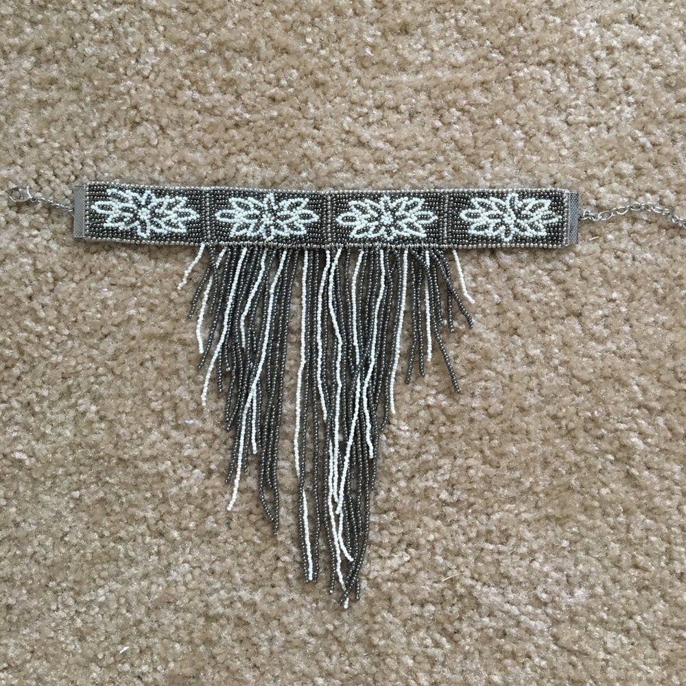 Beaded choker