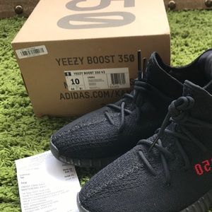 Yeezy 350 v2 red adidas boost