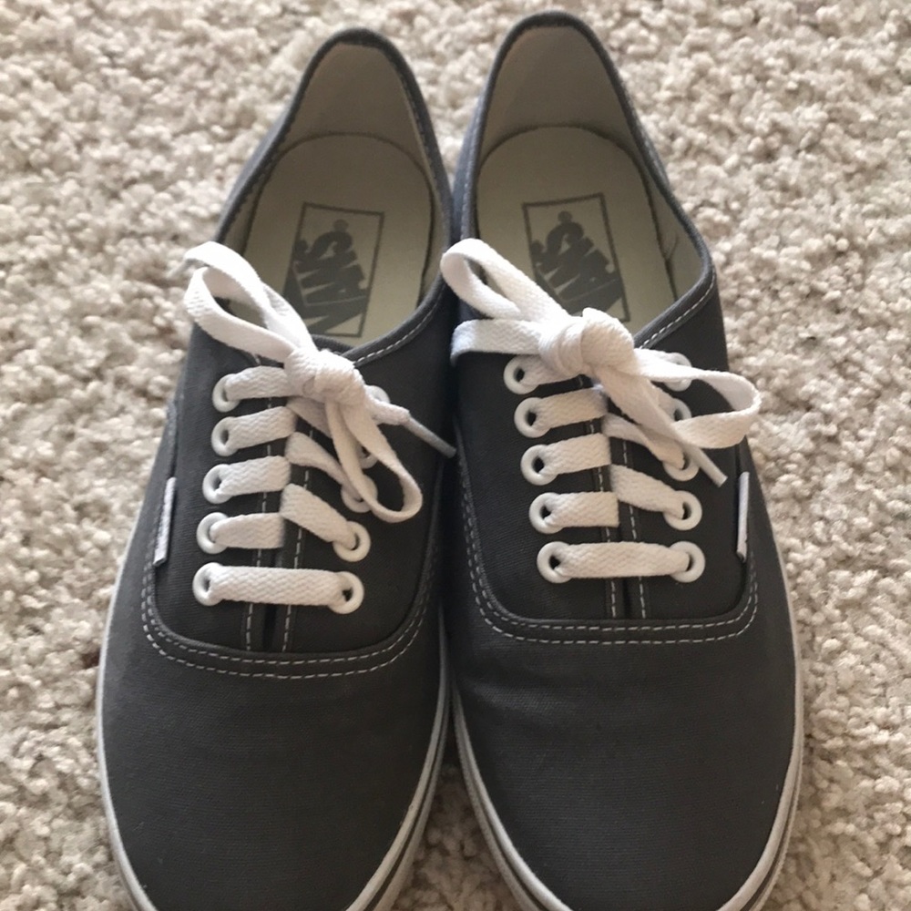 Deep grey Vans Tennis Shoes