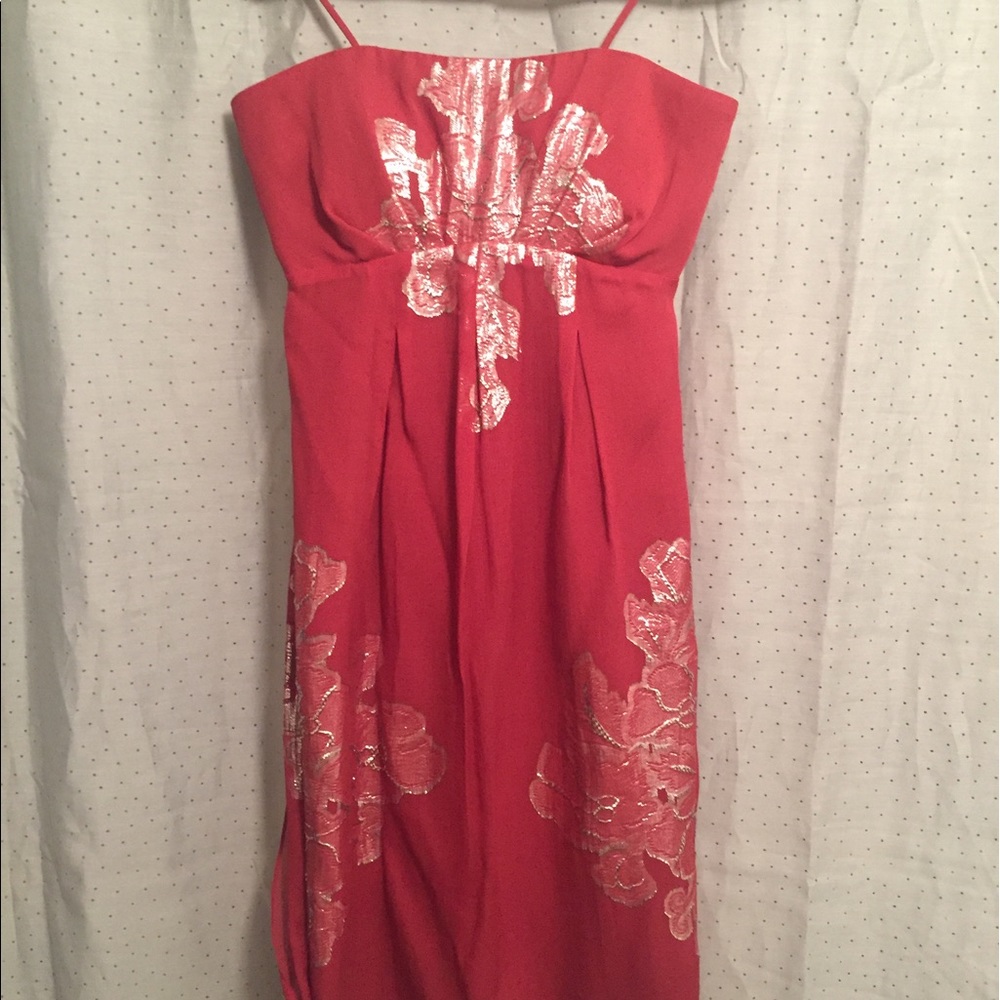 Nicole Miller Collection Strapless Dress