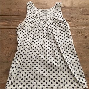 Polka dot tank