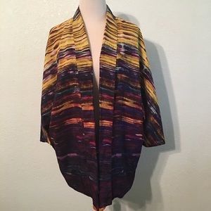 Investments Plus Size Open-Front Jacket 16W