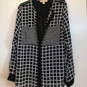 MICHAEL Michael Kors Checkered Blouse