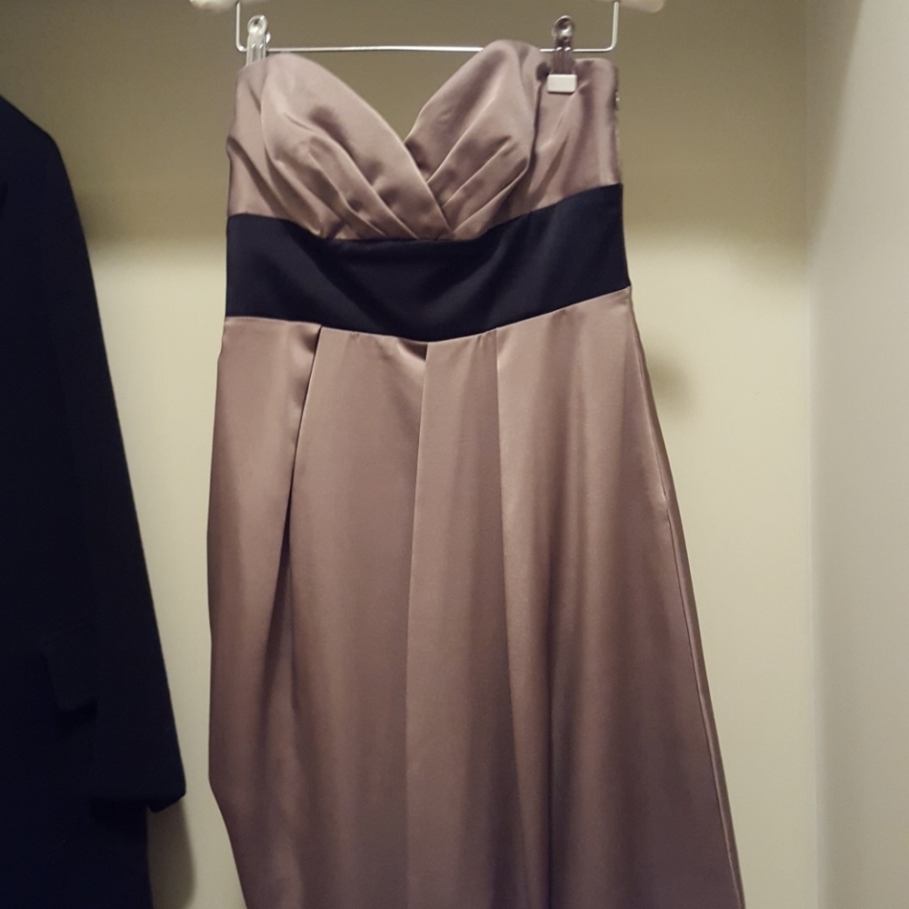 Strapless dress