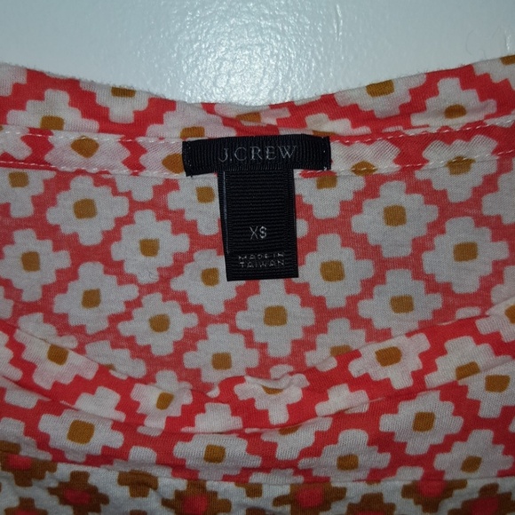 J Crew Boho Stripe Top - Picture 4 of 7