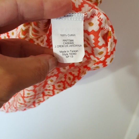 J Crew Boho Stripe Top - Picture 5 of 7