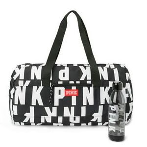 Pink Duffle Bag + FREE water bottle!