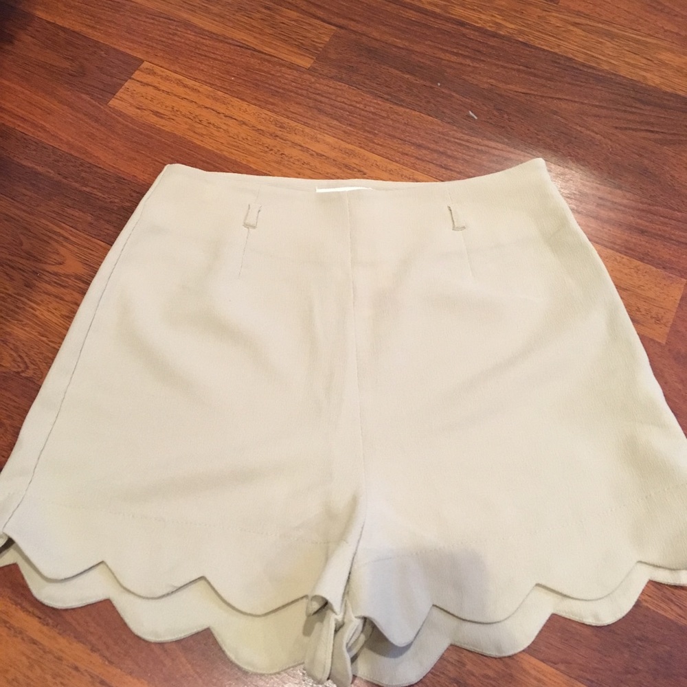Tan shorts