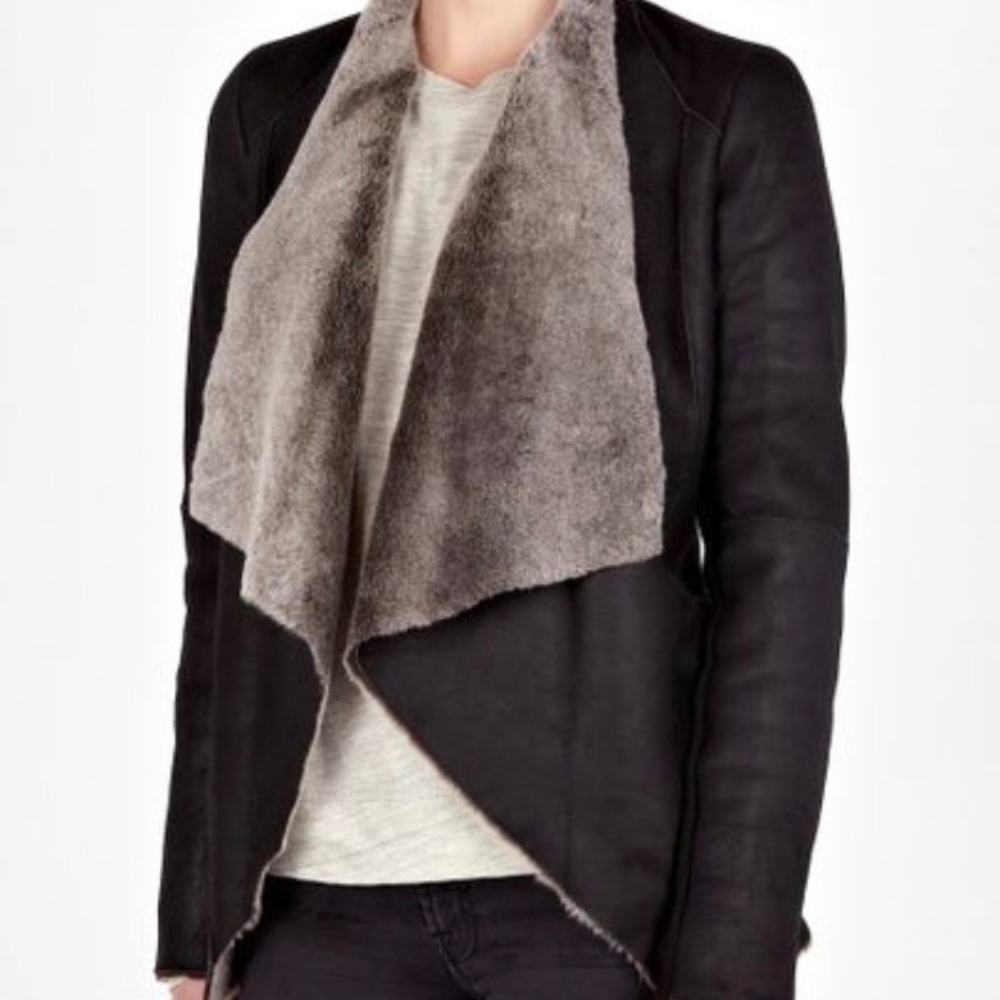 SOLD ON EBAY 🚫 VINCE Cascade Shearling Fur Jacket - Picture 2 of 8