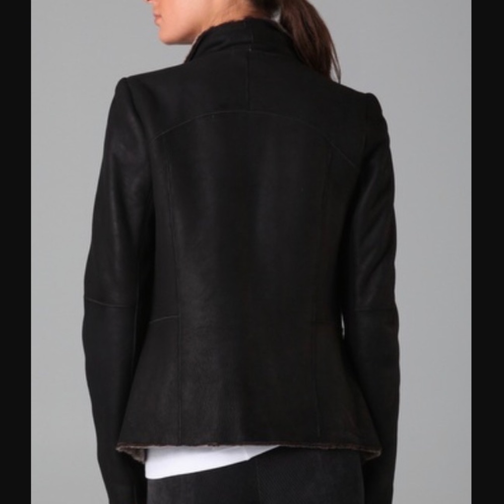 SOLD ON EBAY 🚫 VINCE Cascade Shearling Fur Jacket - Picture 3 of 8