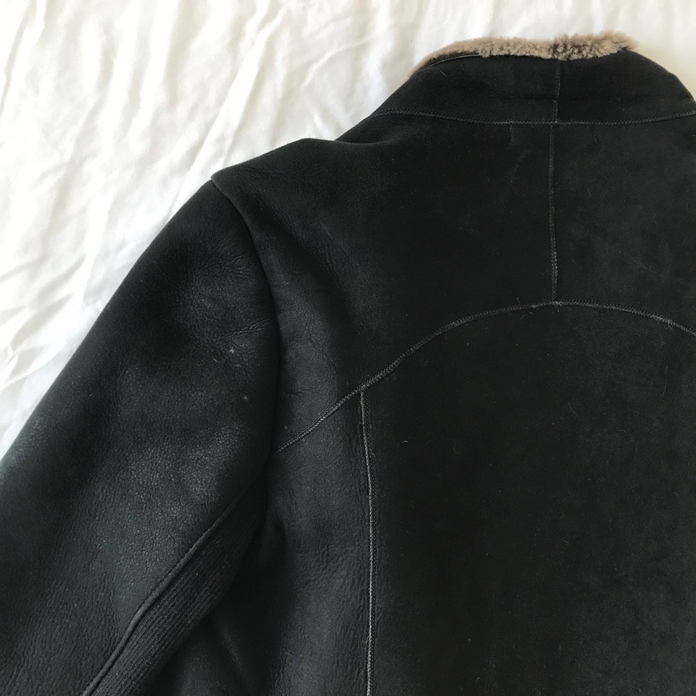 SOLD ON EBAY 🚫 VINCE Cascade Shearling Fur Jacket - Picture 7 of 8
