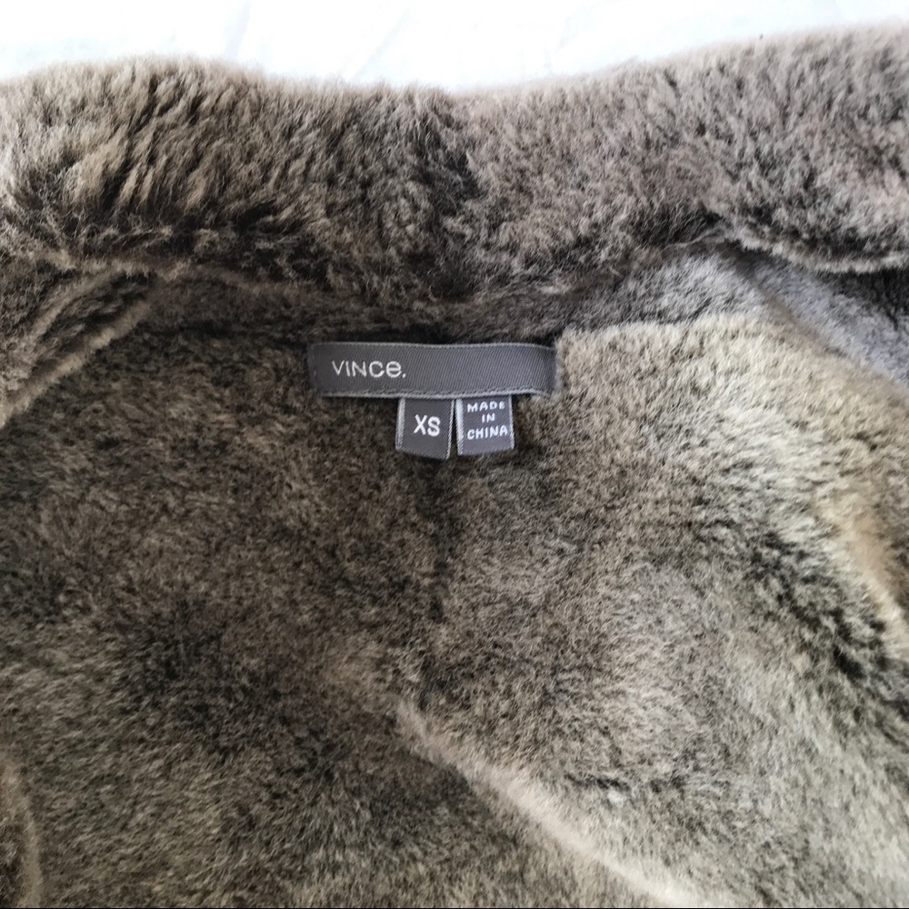 SOLD ON EBAY 🚫 VINCE Cascade Shearling Fur Jacket - Picture 8 of 8