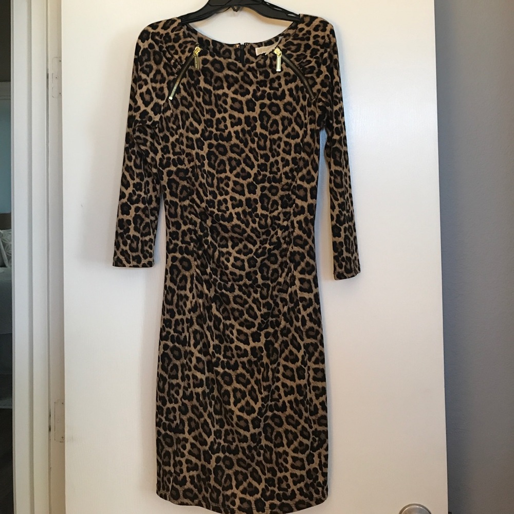 MICHAEL Michael Kors Leopard Dress