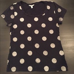Banana Republic T-shirt Polka Dots