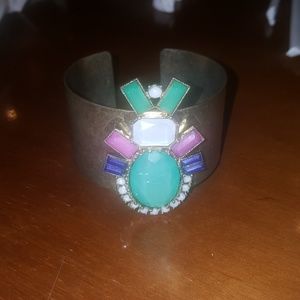 Stone bracelet Cuff