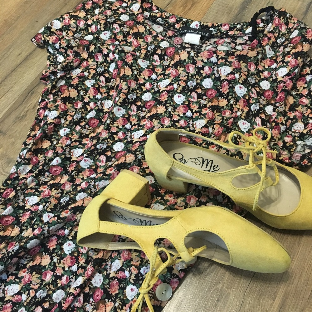 Vintage '90s Floral Maxi
